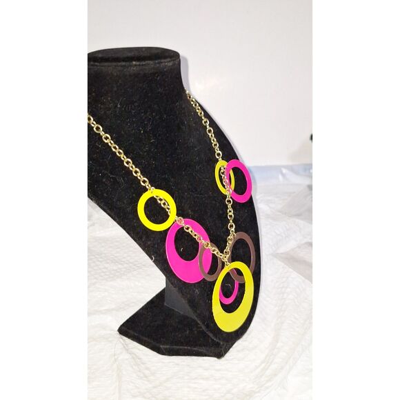 A Charming Charlie Women's Necklace Funky Quirky Colorful Office Siren - Picture 9 of 10